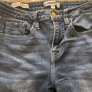 Vigoss Women's Classic Blue Skinny Jeans Sz 24